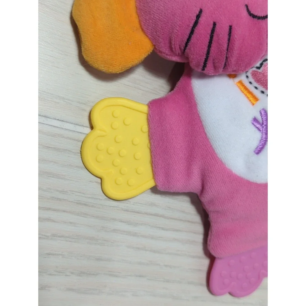 Scholastic for Baby pink mouse I love heart you teether lovey orange yellow